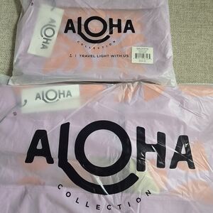 Aloha Collection Applique Day Tripper And Small Pouch NWT